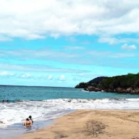 Plage en Guadeloupe
