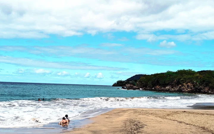 Plage en Guadeloupe